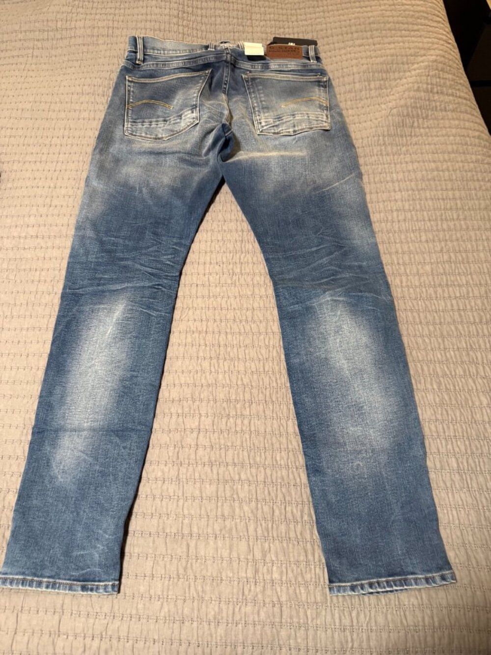 G-Star Raw Lancet Skinny Jeans Antic Faded Kyanite 33x32 NWT